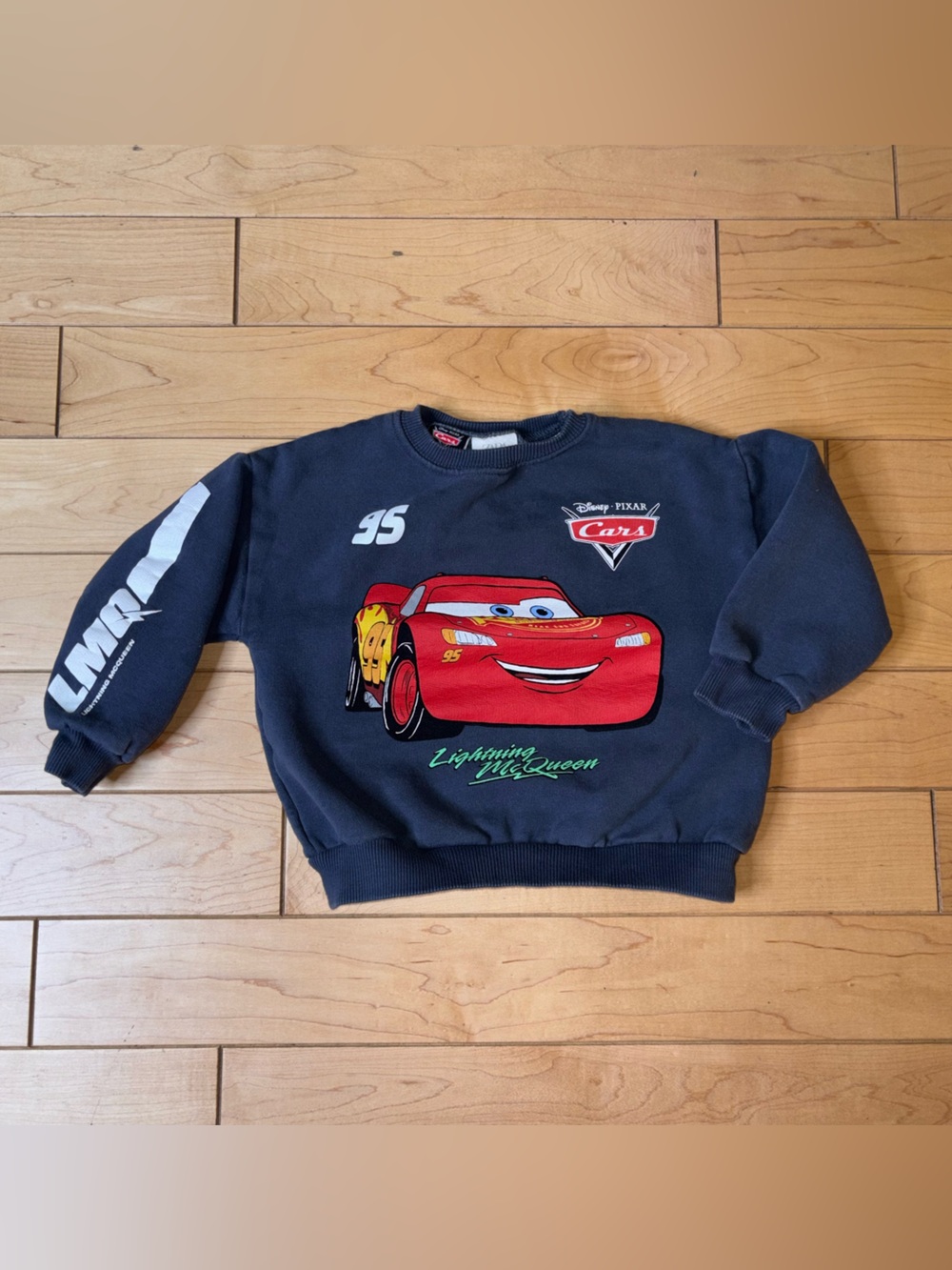 Disney Cars Sweatshirt Size 4T Blue